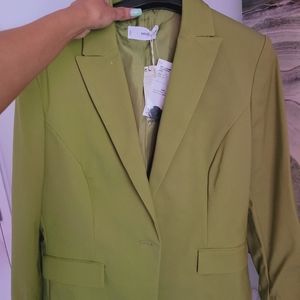 MNG - Olive blazer in size 12